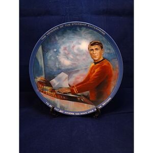 Star Trek Hamilton Collector Plate,‎ Scotty  Engineering Officer